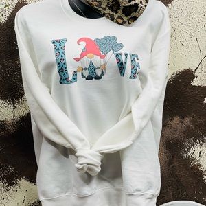 Valentines Gnome crewneck